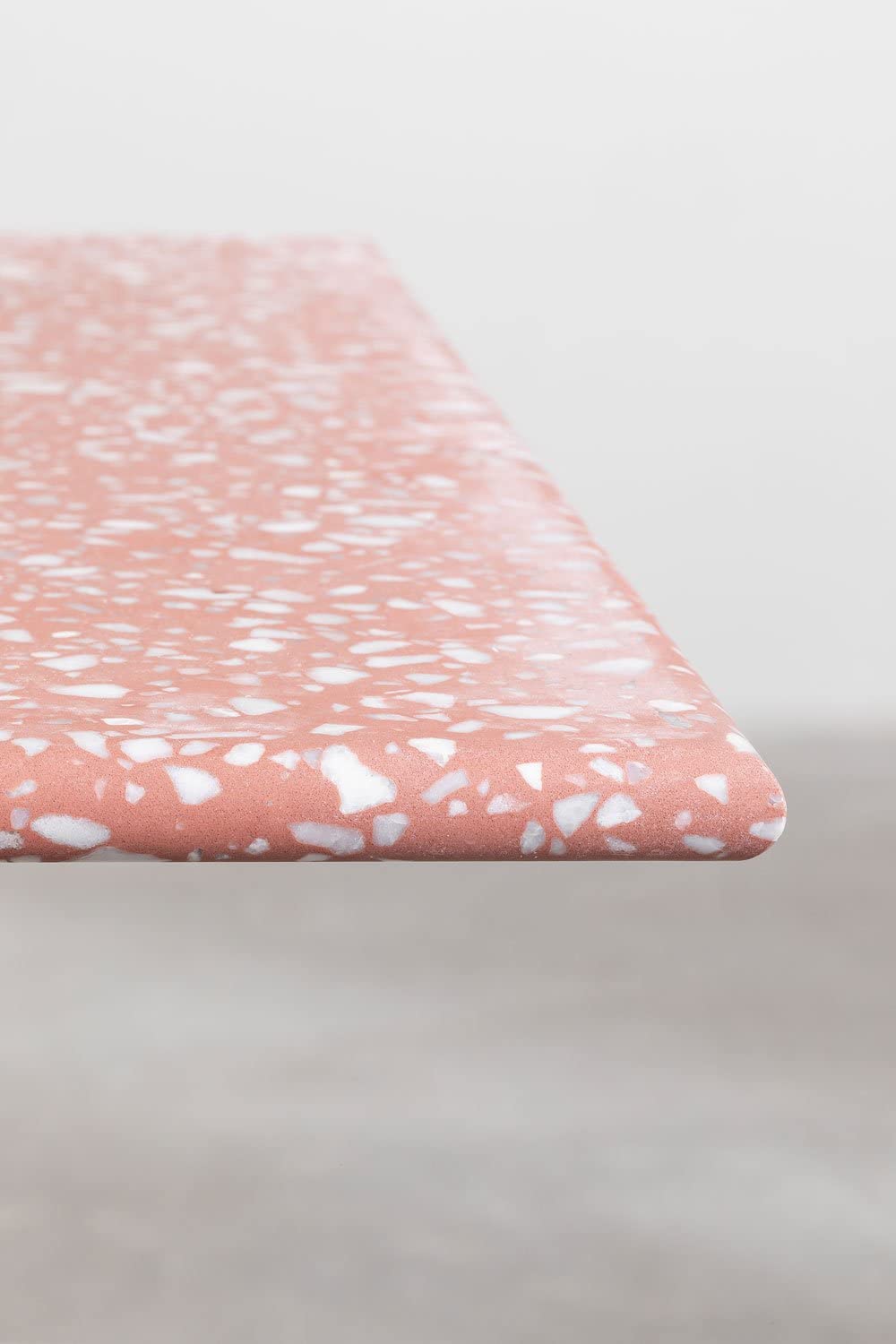 Sklum Vertuo tavolo alto bar terrazzo nero quadrato 60 cm