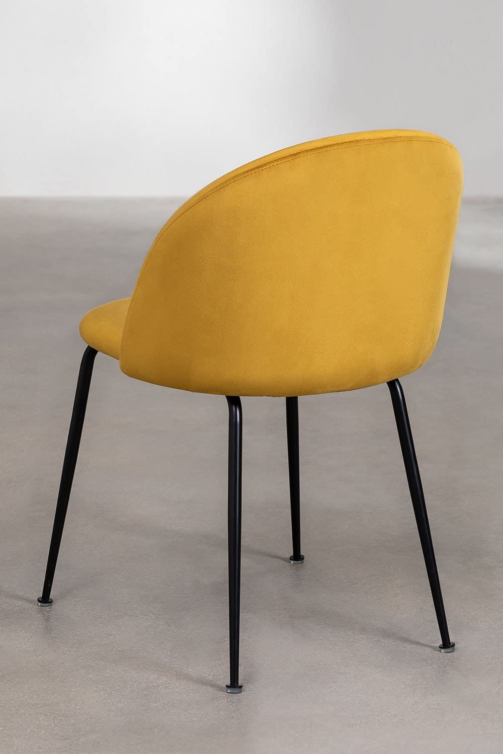 Sklum Kana Design sedia in velluto imbottita