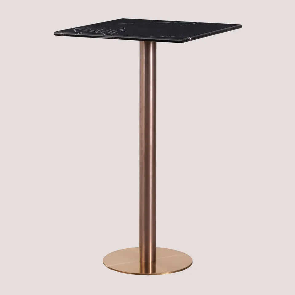 Sklum Cosmopolitan tavolo alto marmo 60x60 cm bar