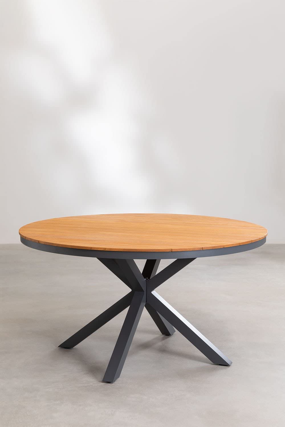 Sklum Archer tavolo giardino rotondo antracite Ø140 cm