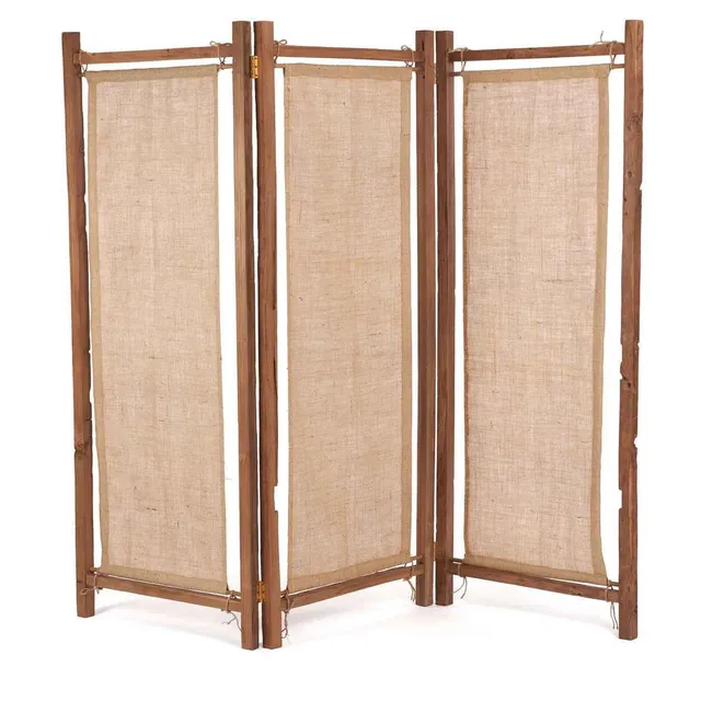 Bambua Zenbu paravento legno teak naturale