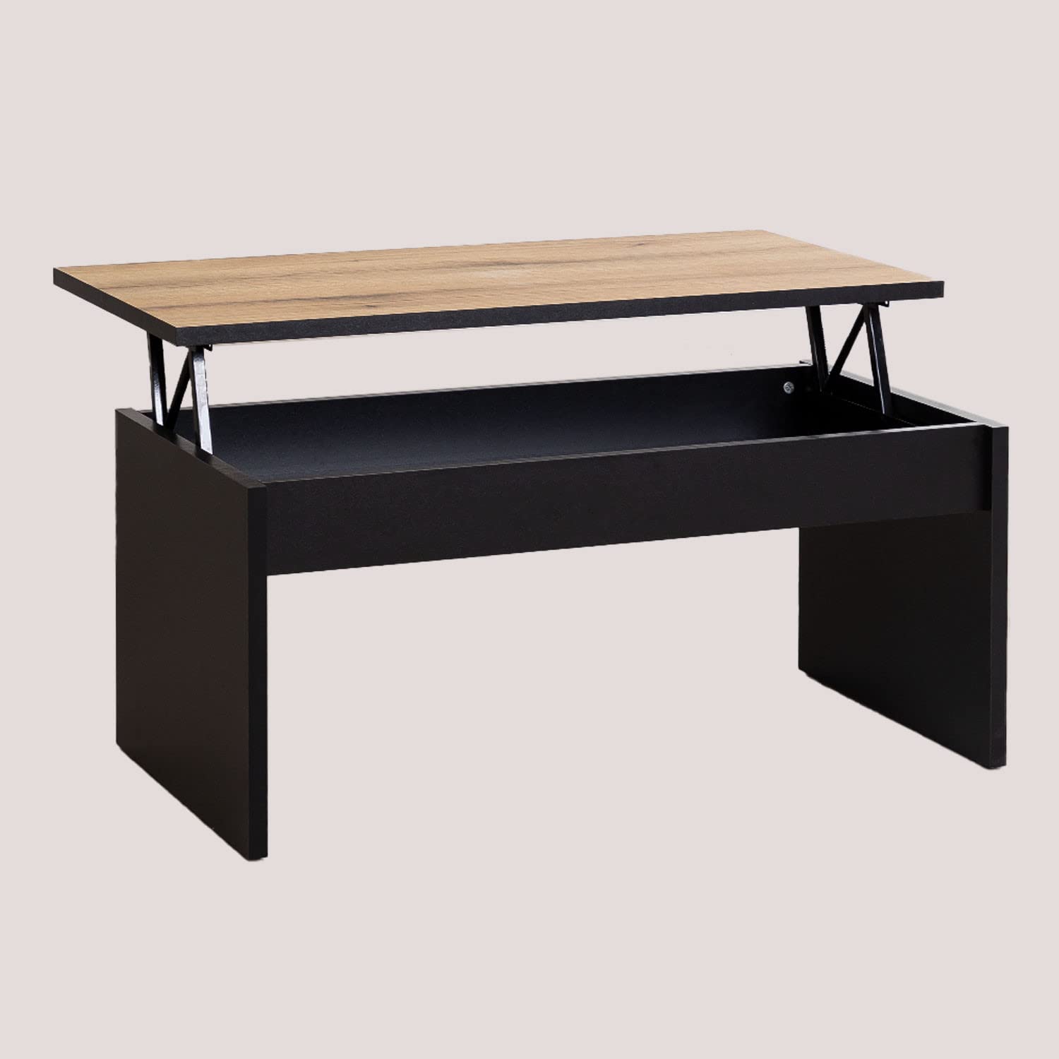 Sklum Naudaf tavolino sollevabile rovere rustico 100 cm