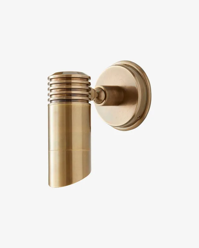 Bambua Bragi lampada parete ottone
