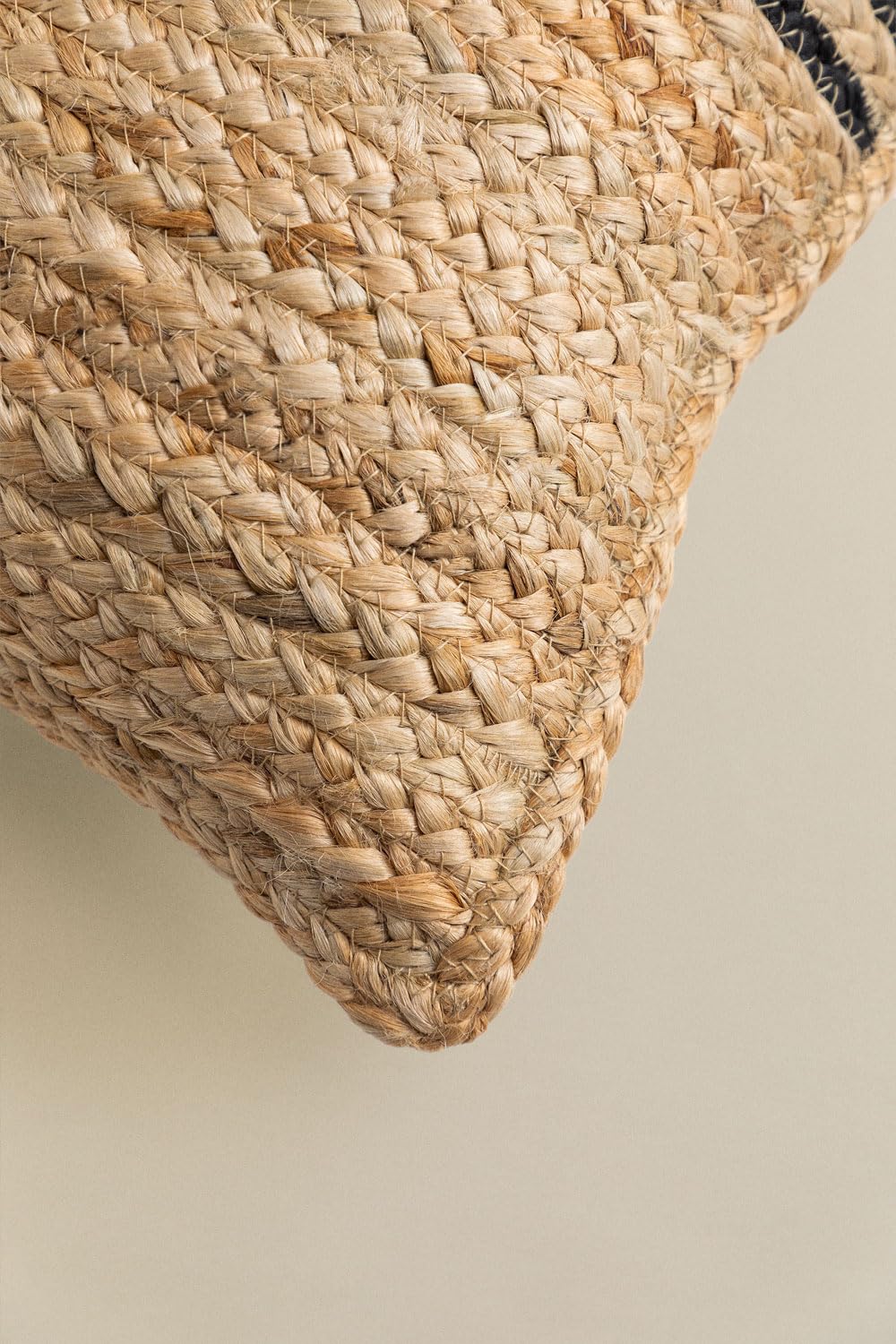 Sklum Caxias cuscino quadrato juta 40x40 cm bicolore