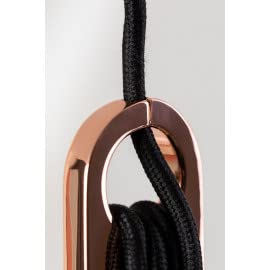 Sklum Metallizzata Clip lampada oro rosa acciaio
