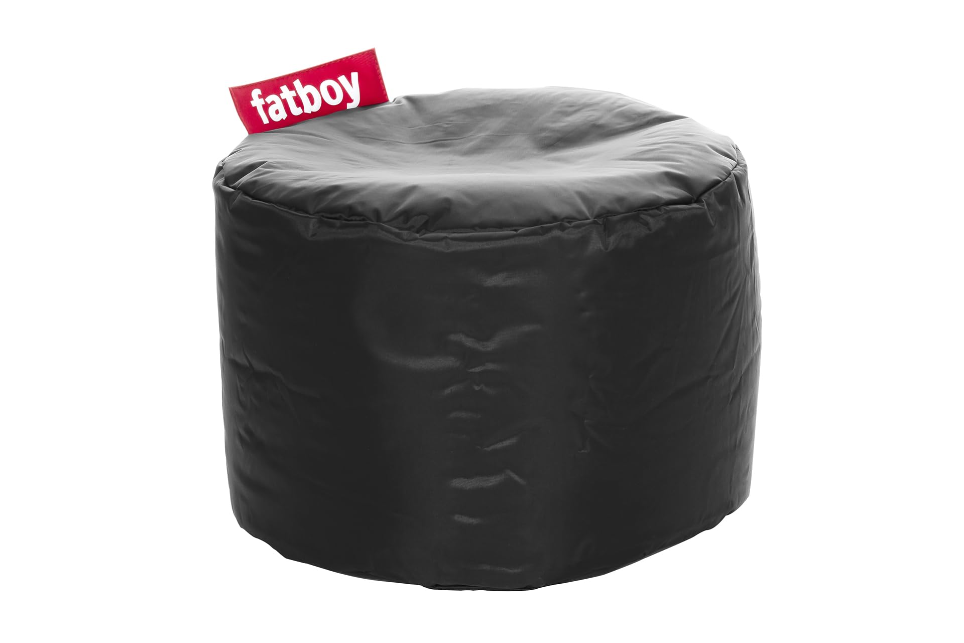 Fatboy Point pouf sgabello nylon nero Ø50 cm