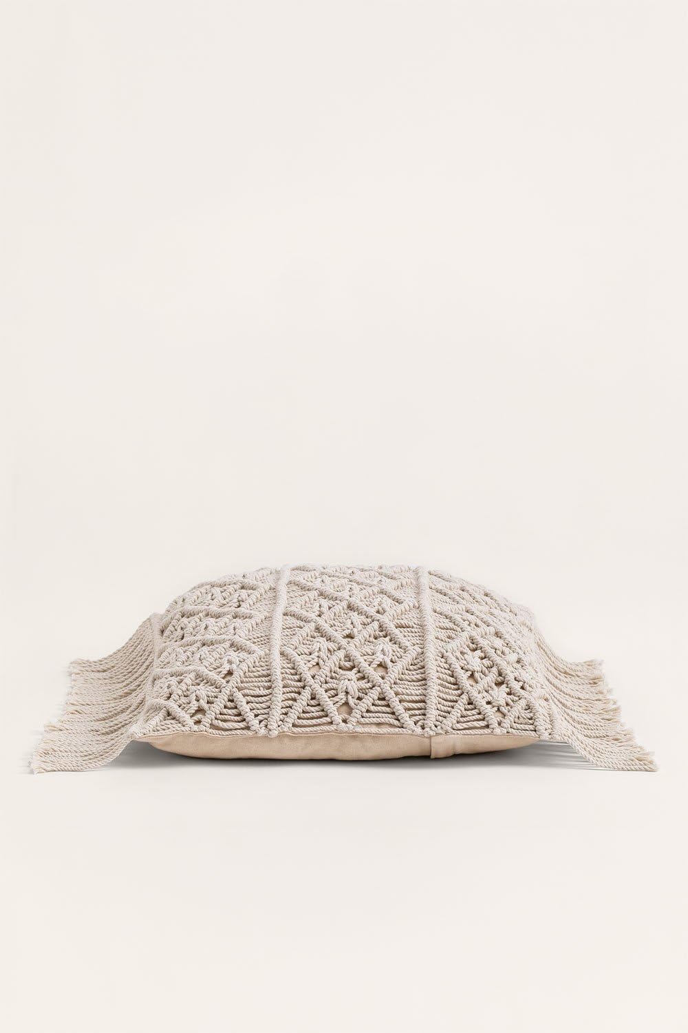 Sklum Narses cuscino quadrato 45x45 macramè cotone