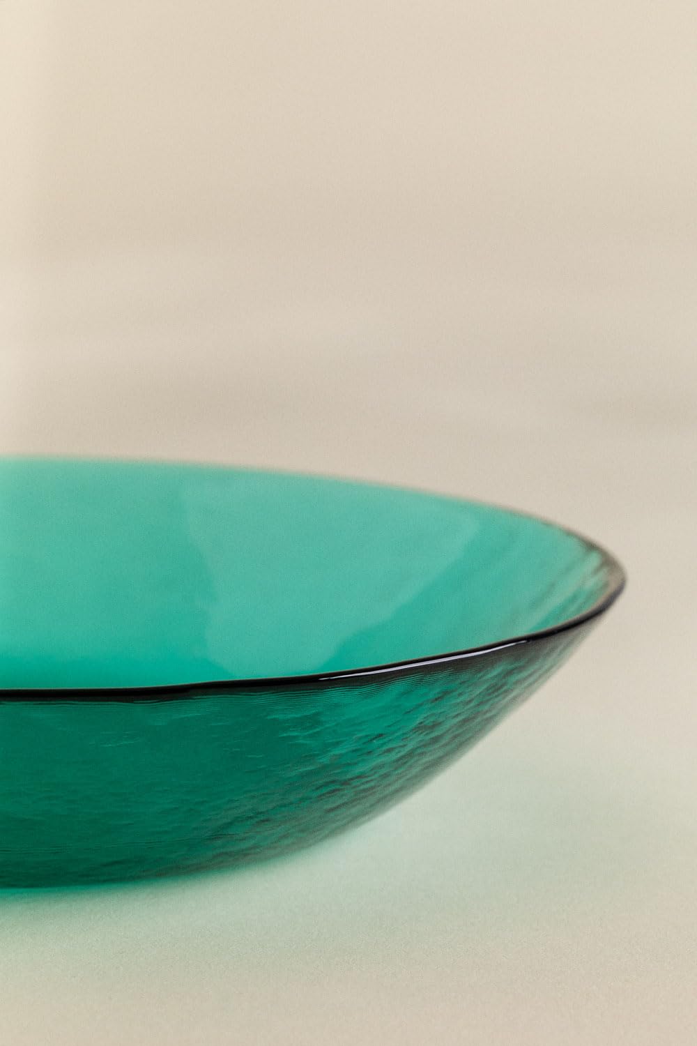 Sklum Yelena piatti fondi vetro 4 pezzi Ø21,5 cm