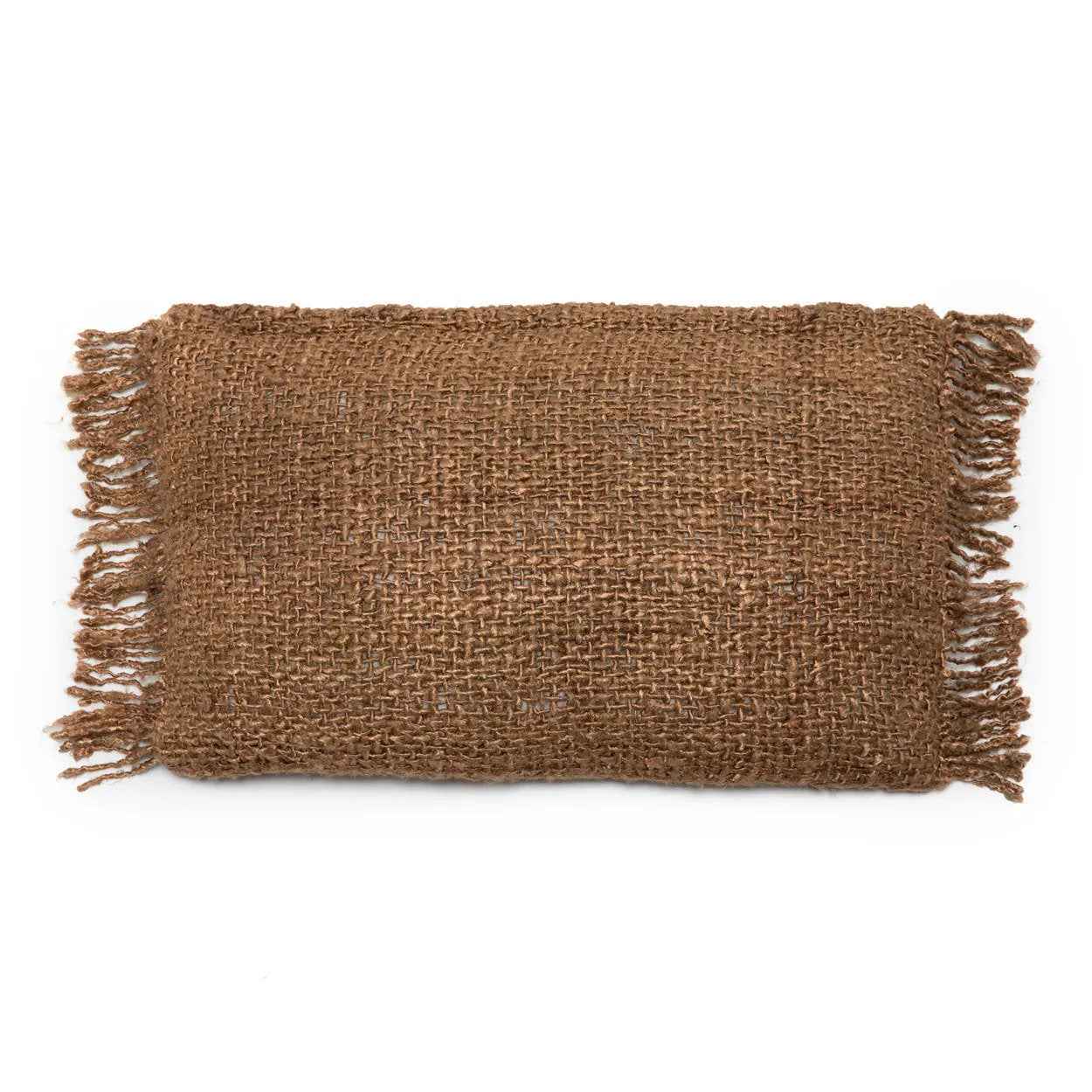 Bambua Oh My Gee federa cuscino cotone marrone 30x50