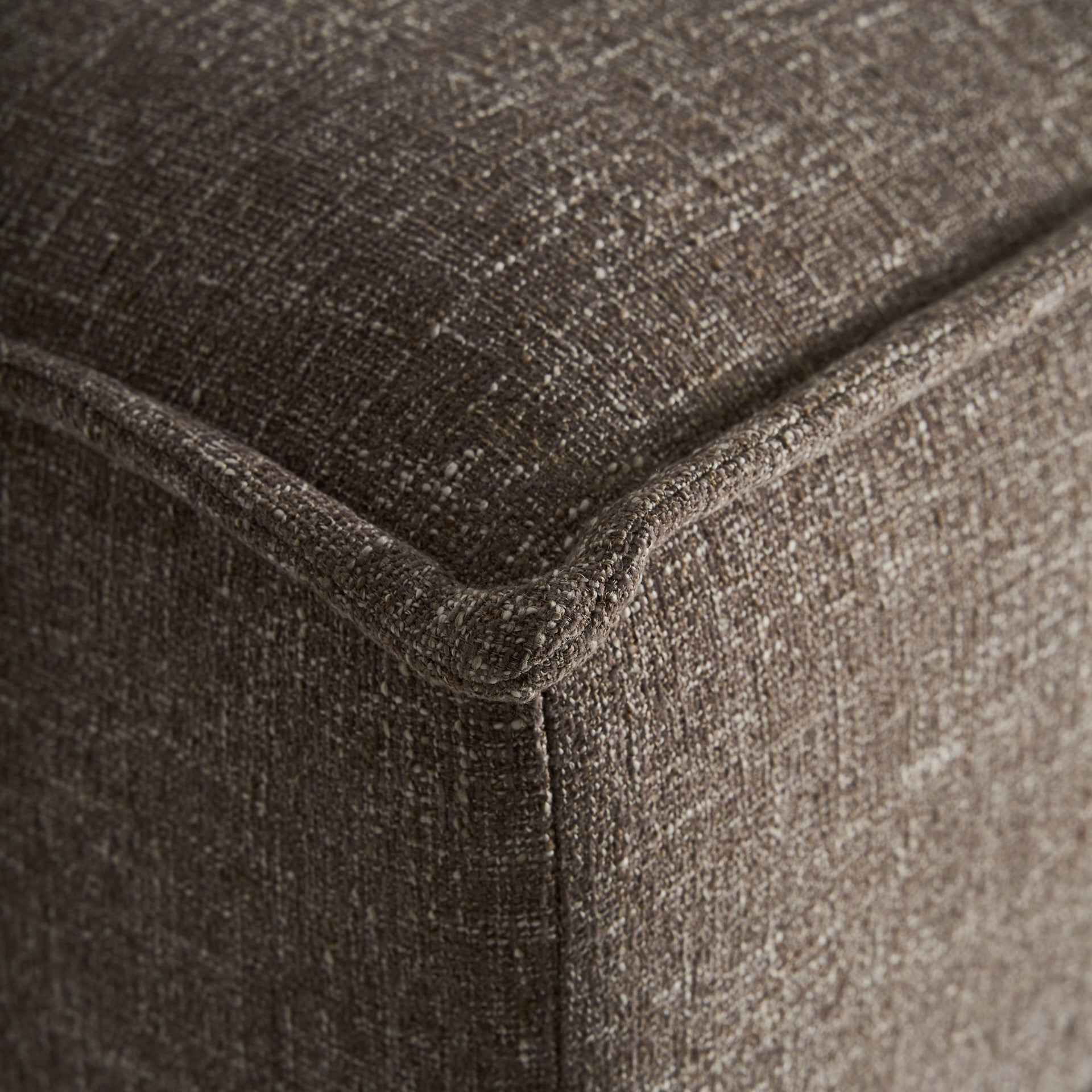 Bambua Vittel pouf marrone 124 cm base pino