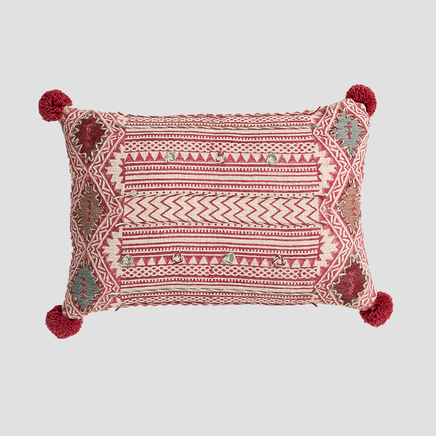 Sklum Ganxet B 40X60 cm Cuscino Cotone Etnico