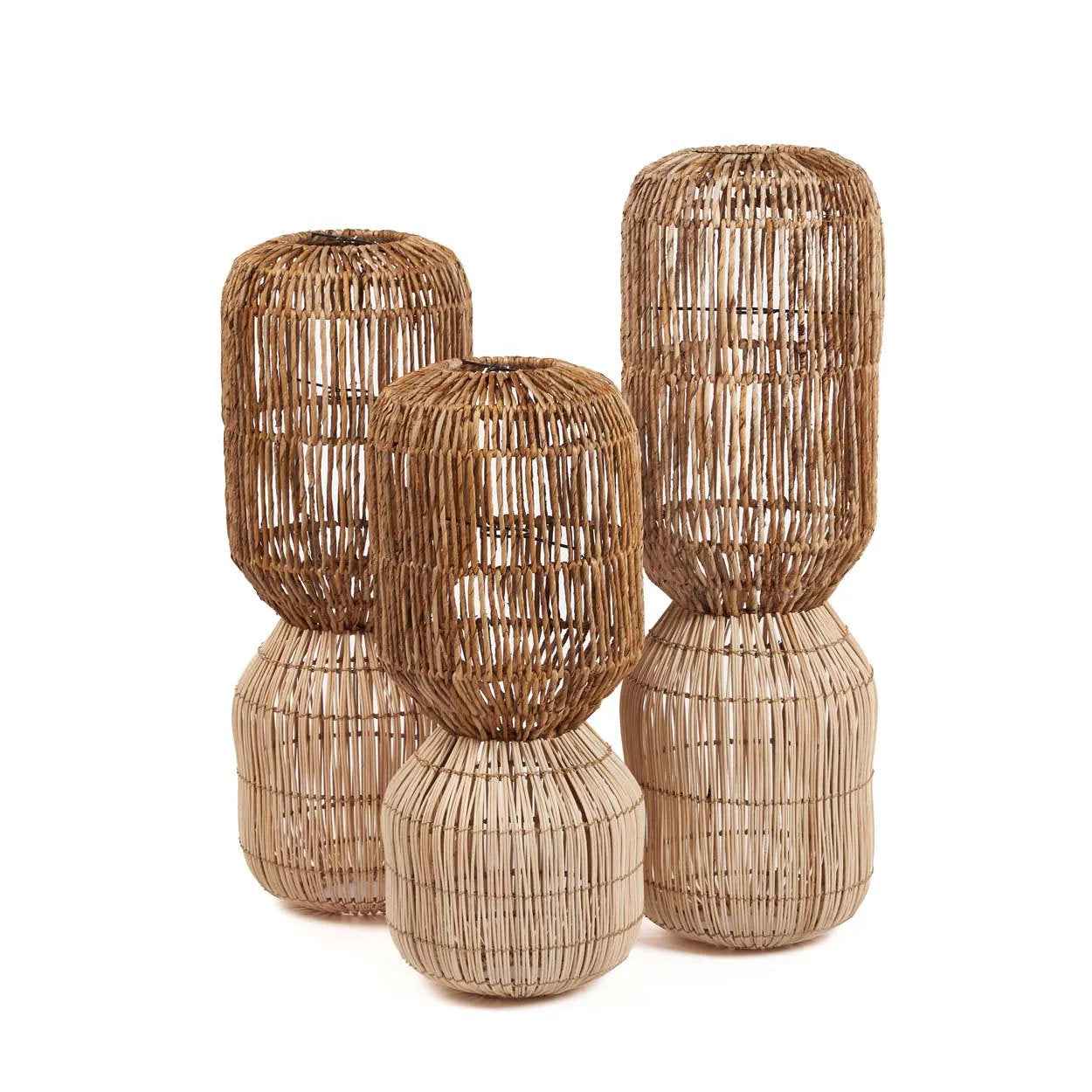 Bambua ChemChem Lampadario a Sospensione Naturale XL