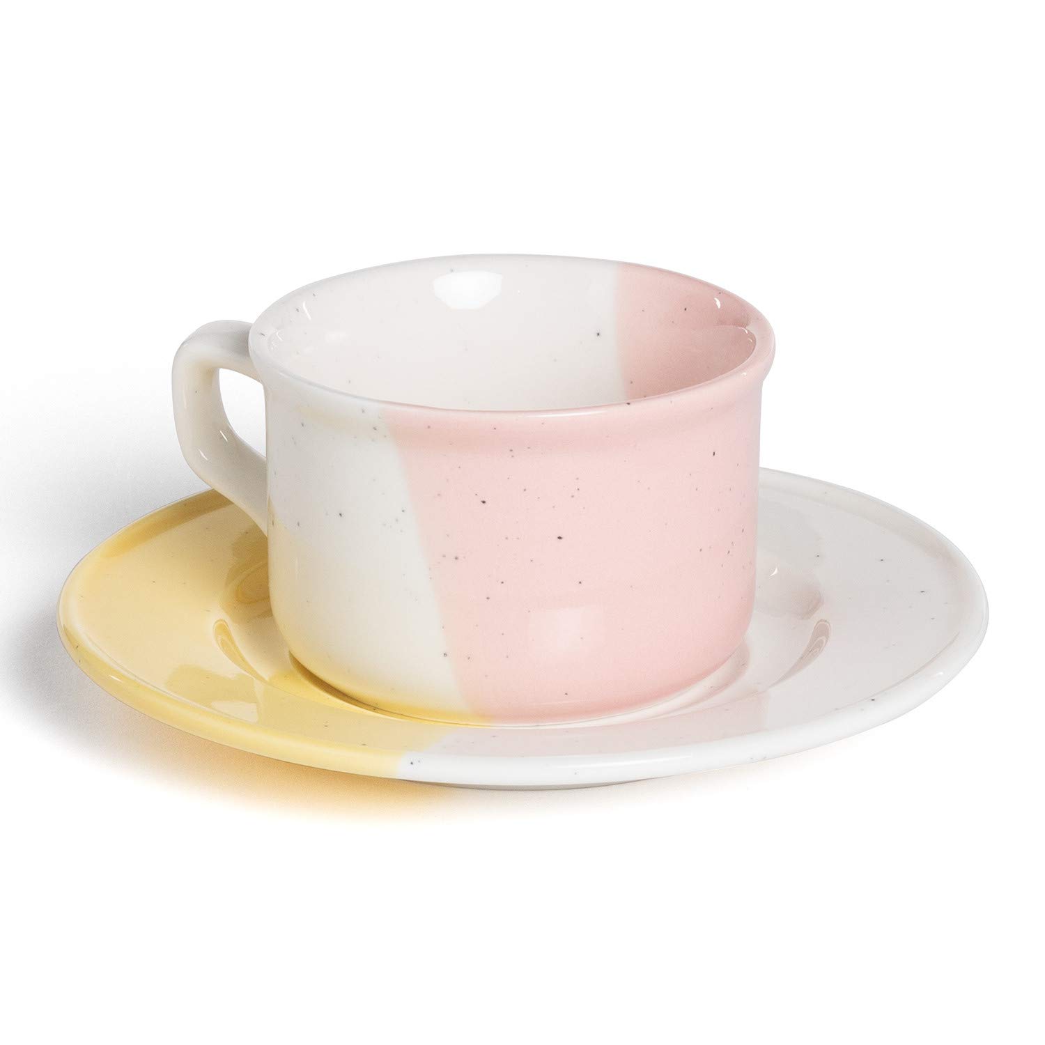 Sklum Tracya tazze caffè porcellana multicolore set 6 pezzi