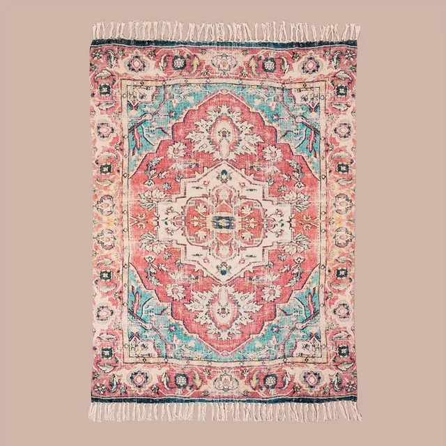 Sklum Moraira plaid cotone multicolor 157x114 cm