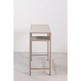Sklum Gori mobile ingresso 100x36 cm Marrone Grano acciaio