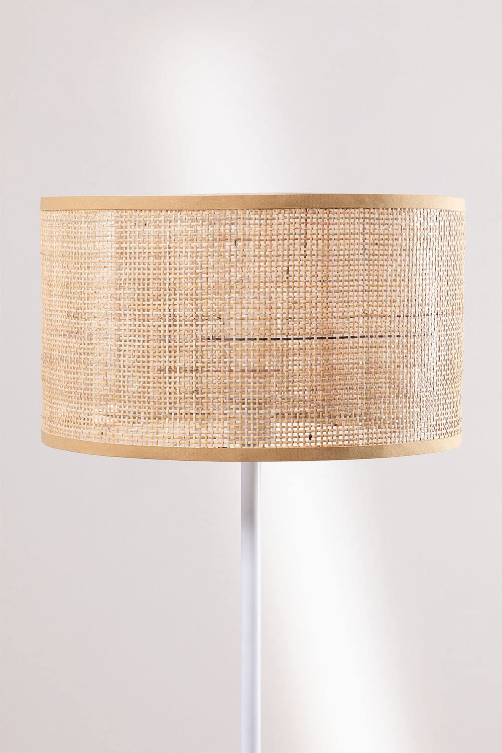 Sklum Ytse lampada da terra rattan marrone naturale