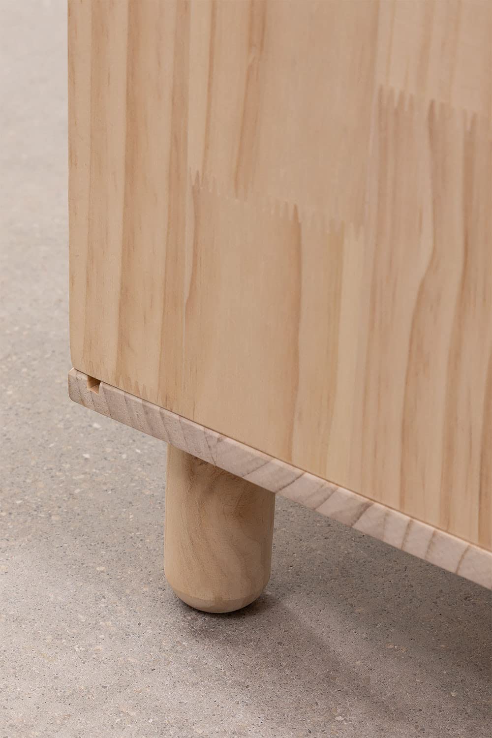 Sklum Rainbow Kids mobiletto legno pino 2 scomparti