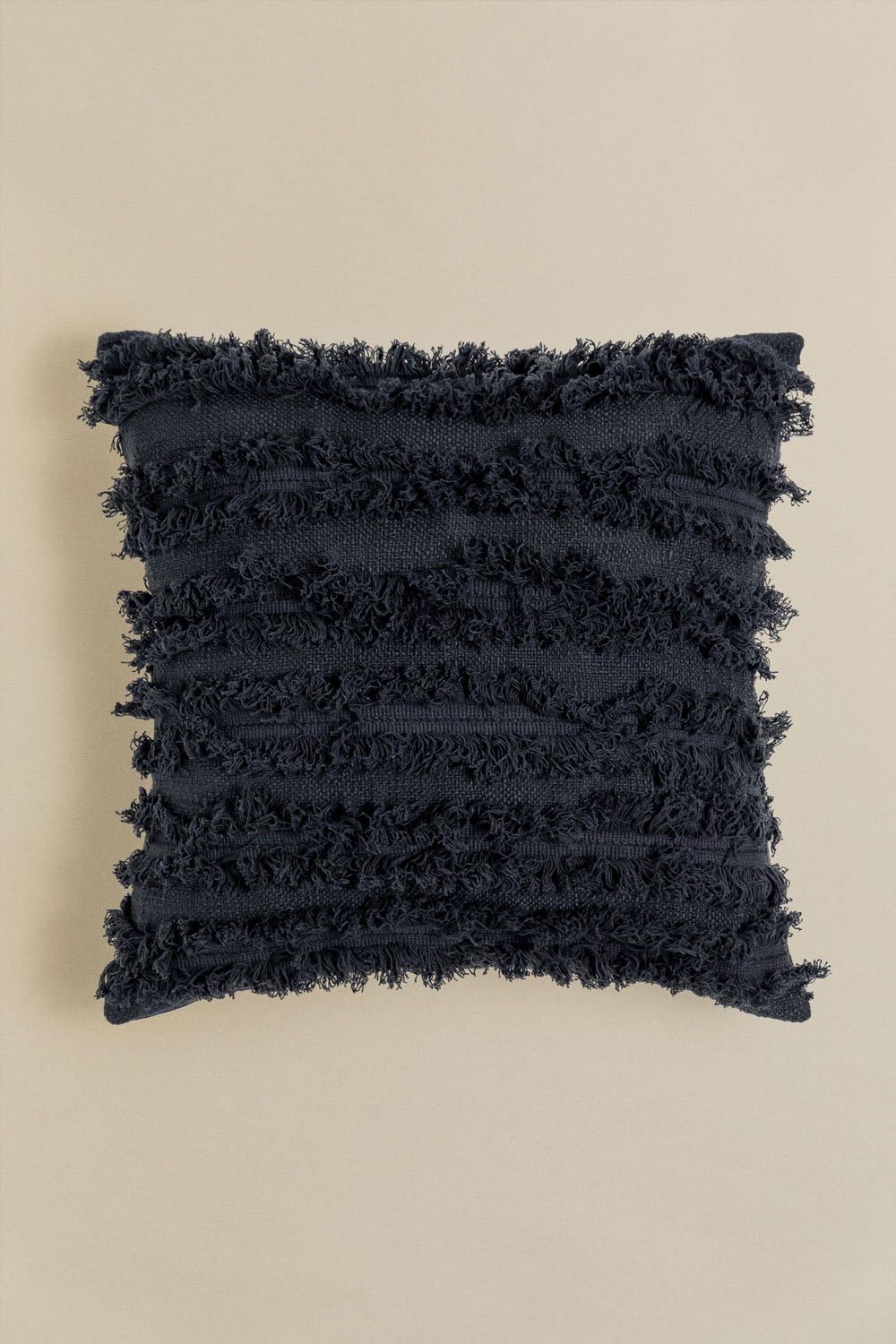 Sklum Crato cuscino quadrato 45x45 cotone con frange