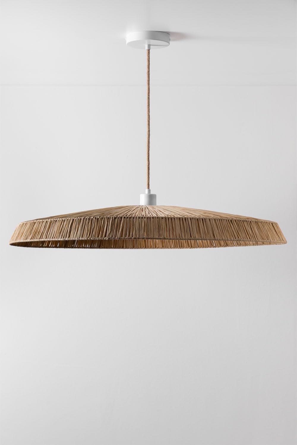 Sklum Velcko lampada soffitto rafia Ø74 cm