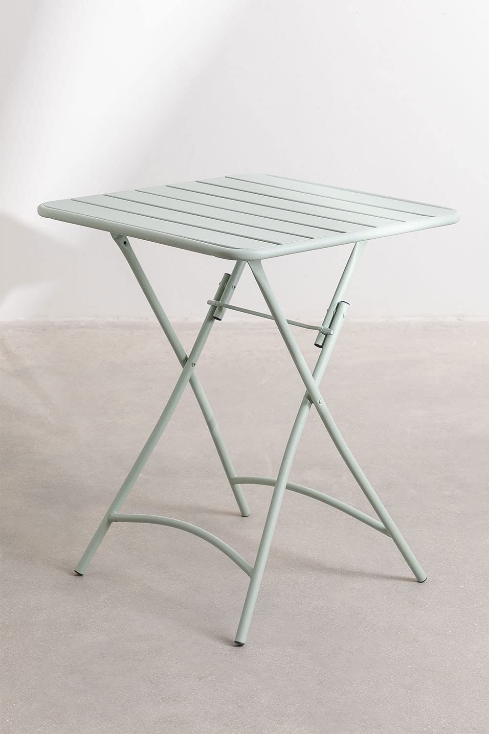 Sklum Janti Set Esterno Tavolo 60x60 e 2 Sedie Pieghevoli
