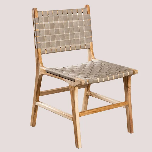 Sklum Diama Style sedia giardino teak beige 50x60