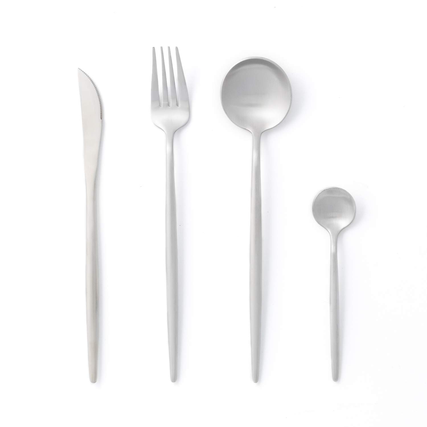 Sklum Noya set posate acciaio opaco 16 pezzi
