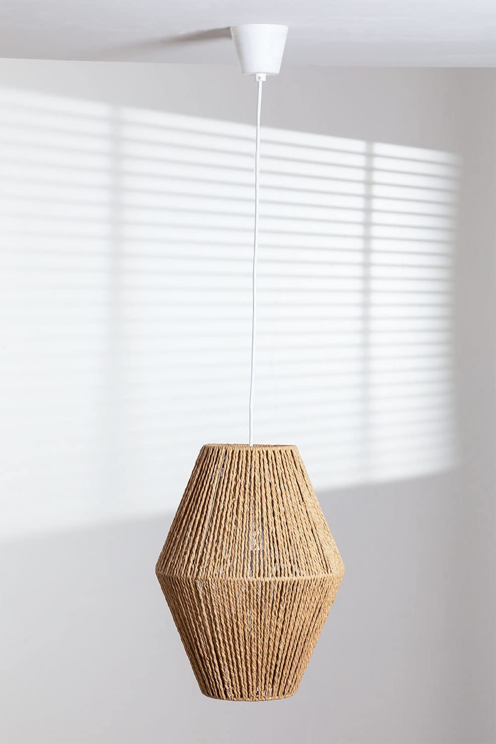 Sklum Megan lampada a soffitto carta intrecciata Ø30 cm