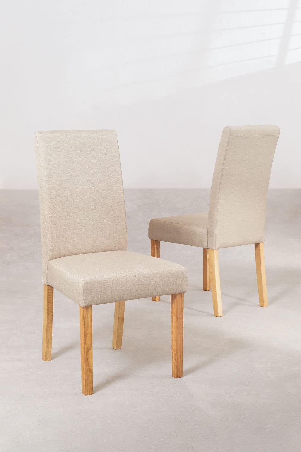 Sklum Cindy Set 2 Sedie da Pranzo in Tessuto Vintage
