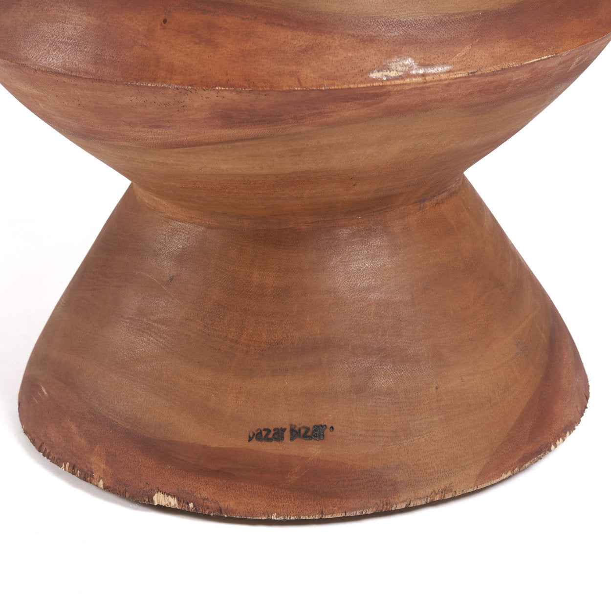 Bambua Indra Sgabello in Legno Suar Naturale
