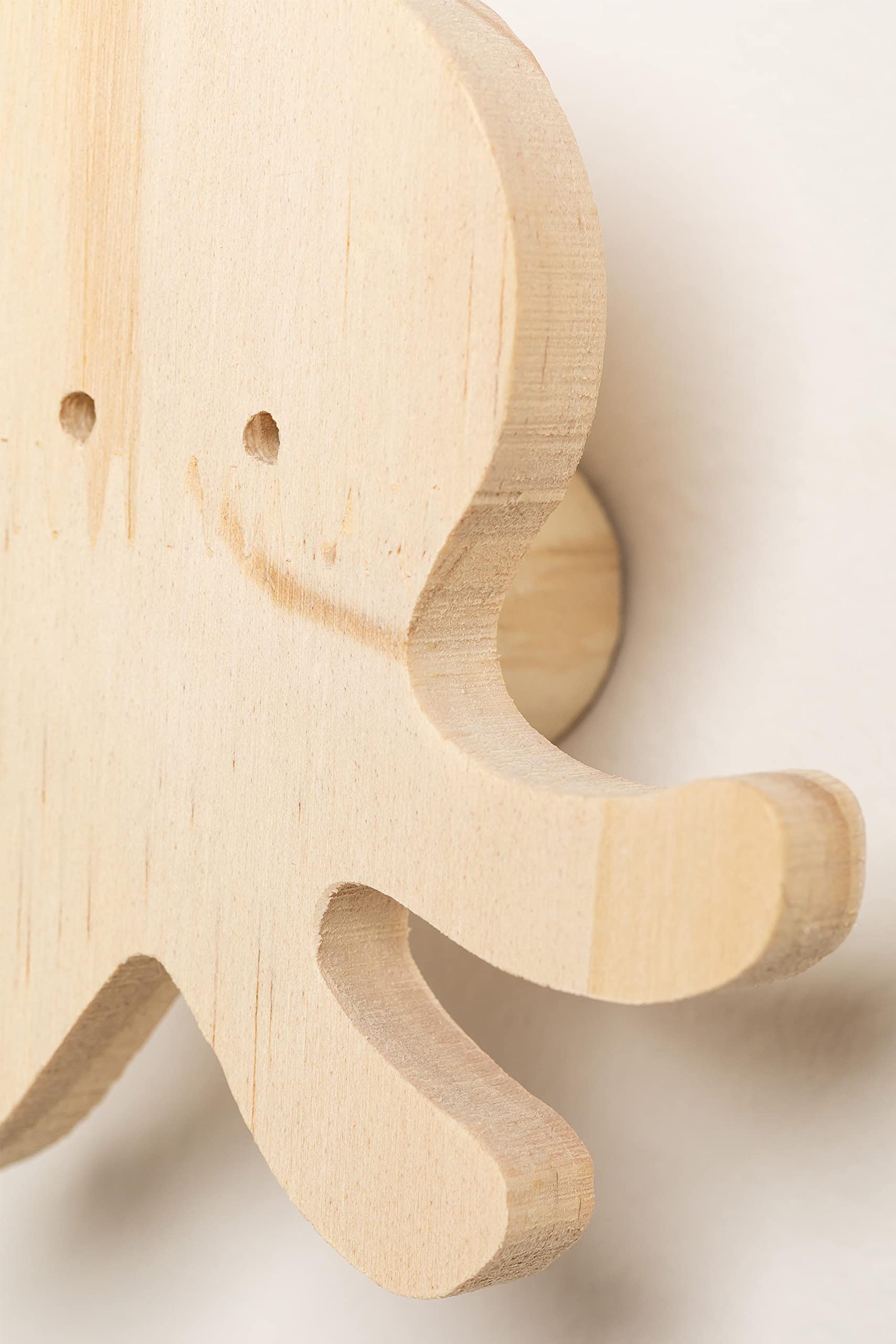 Sklum Pol Kids appendiabiti da parete in legno di pino
