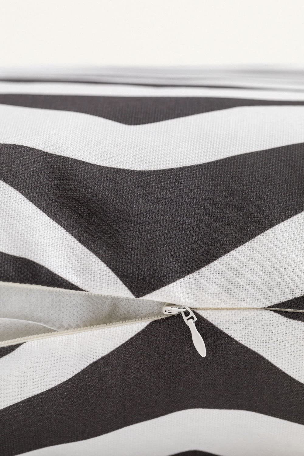 Sklum Sanzas Style federa cuscino 60x60 bianco antico cotone