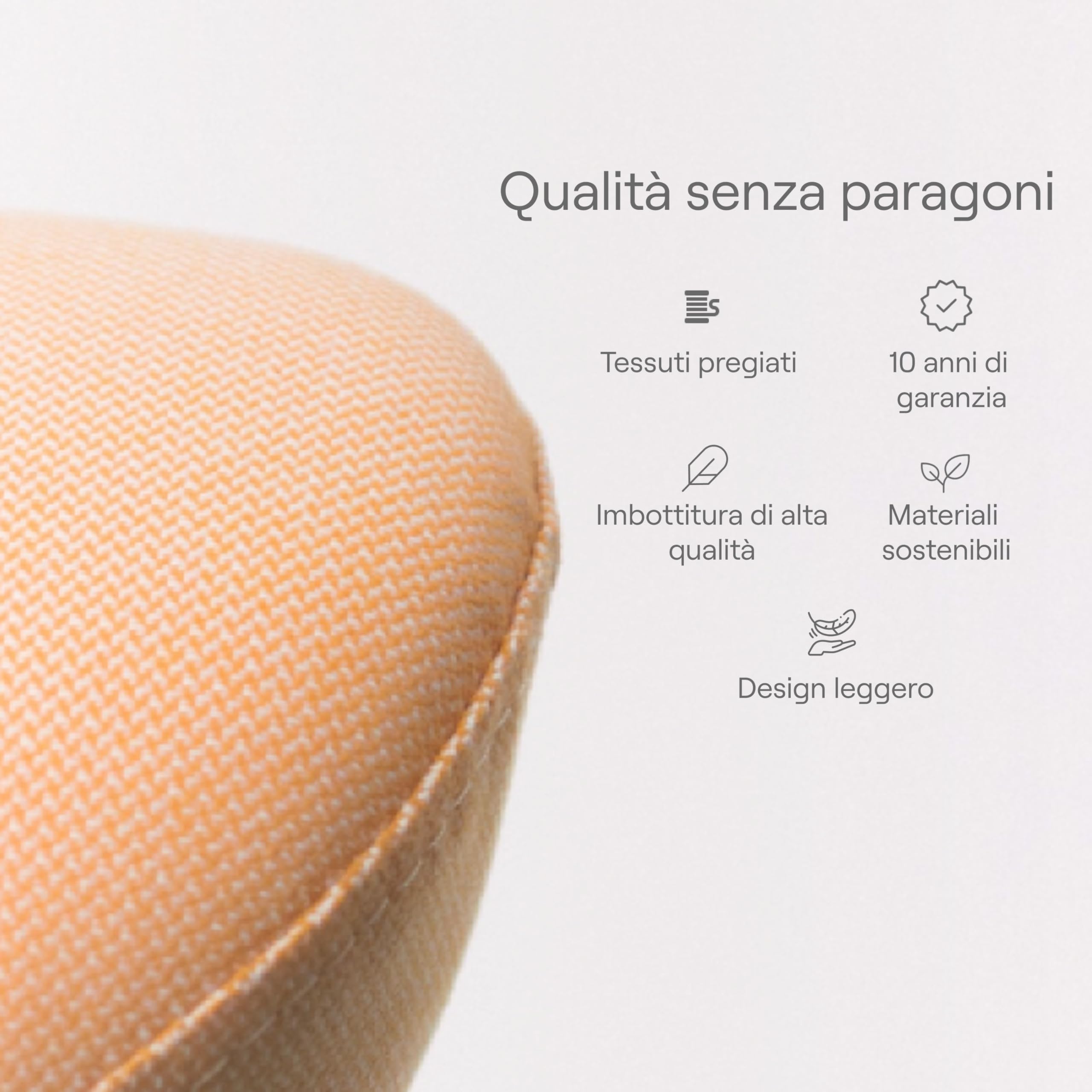 Varier Move sgabello ergonomico sit-stand naturale/nero