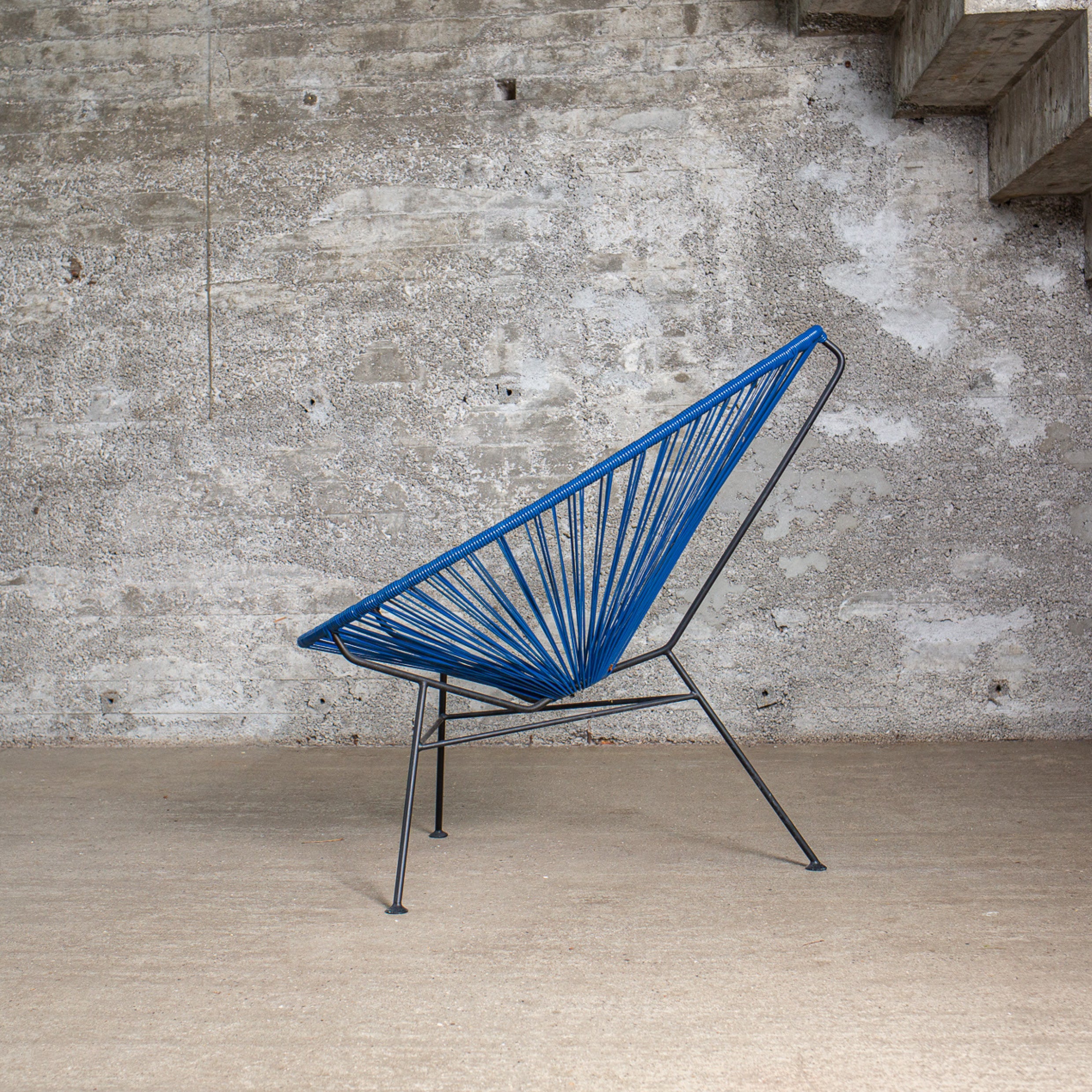 Acapulco Design Classic Azul Frida poltrona blu da esterno