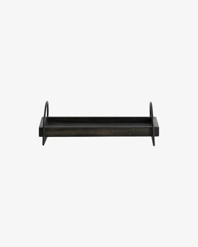 Bambua Romsoe Vassoio Legno Mango Nero S