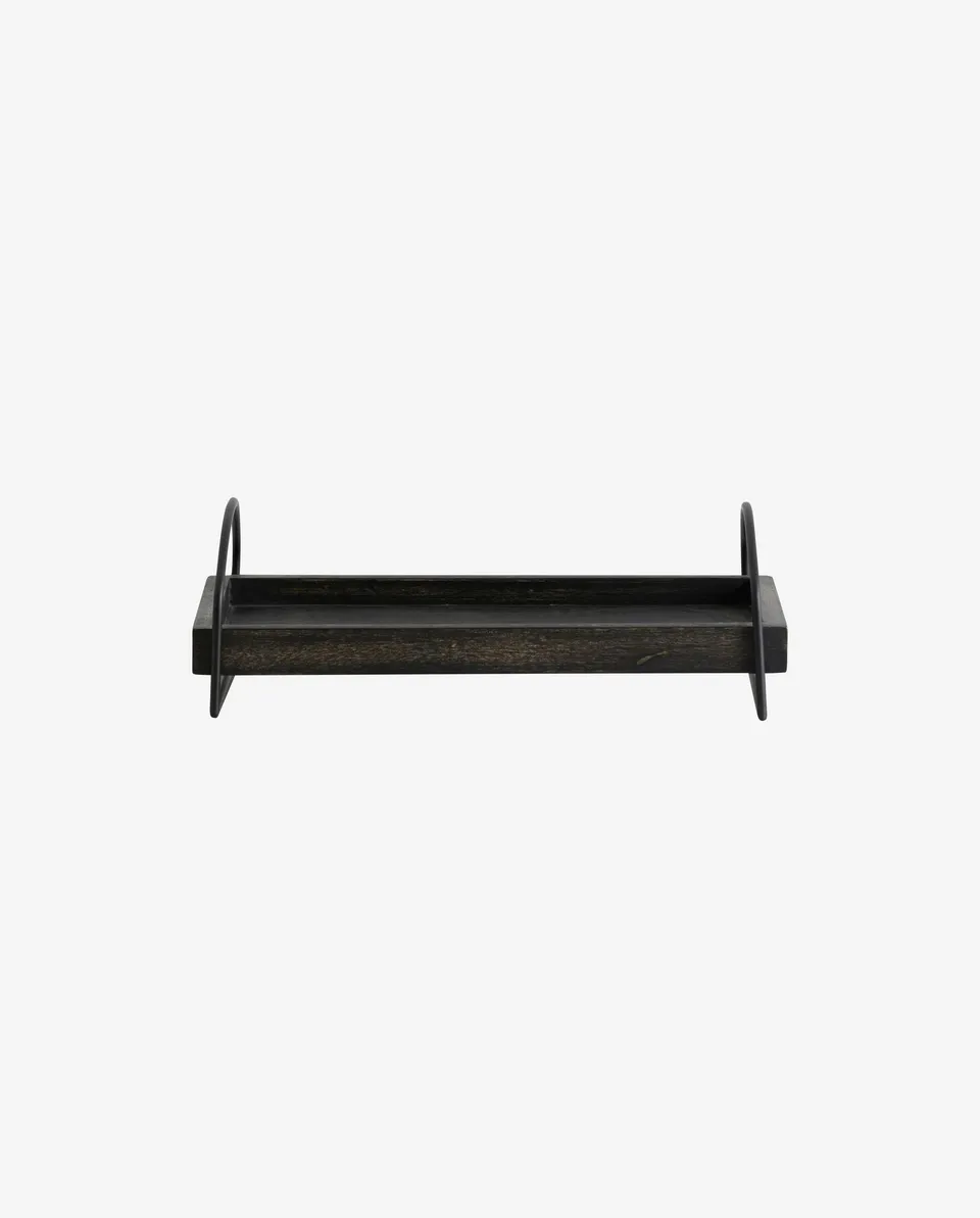 Bambua Romsoe Vassoio Legno Mango Nero S