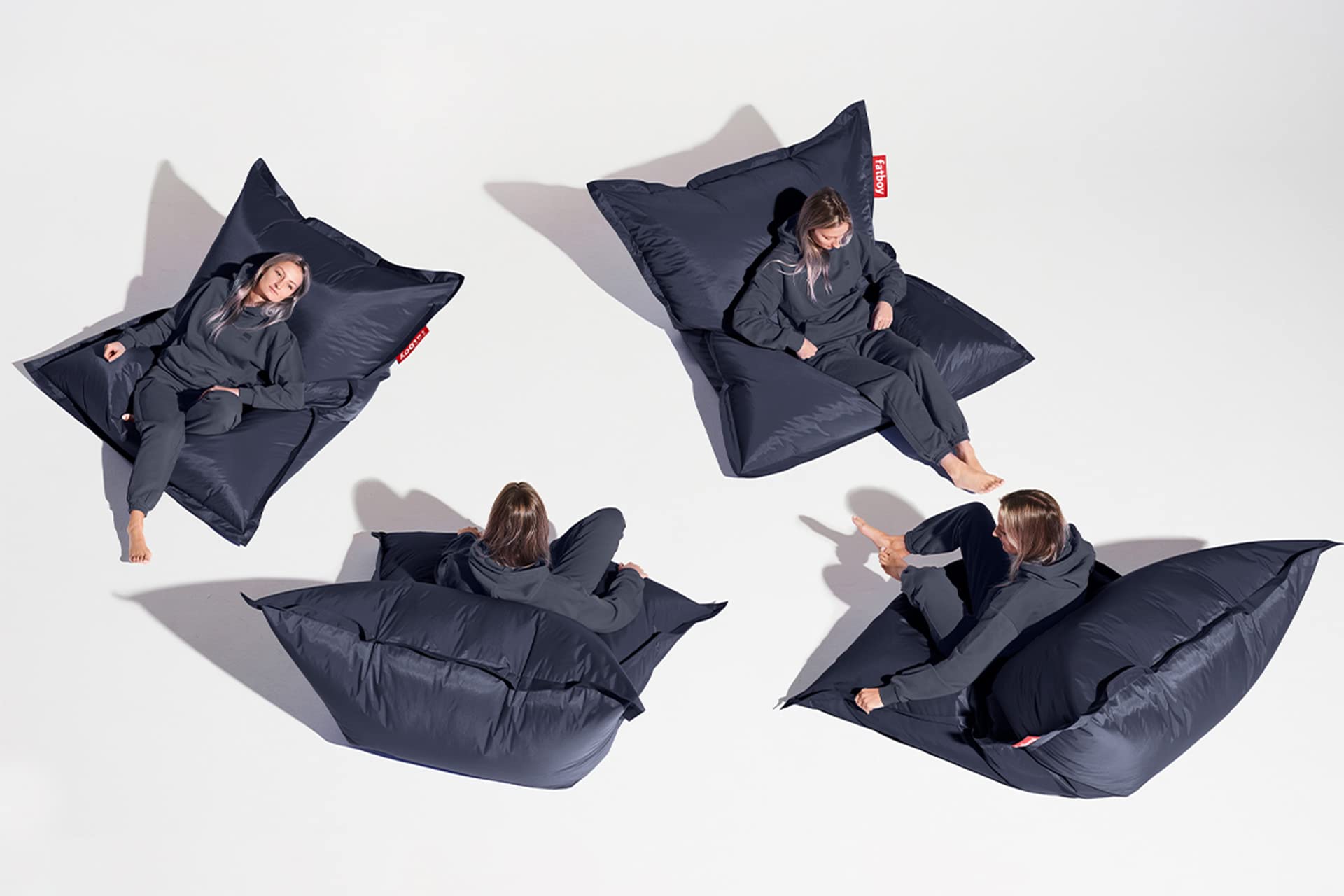 Fatboy Original Poltrona a Sacco 180x140 cm Blu