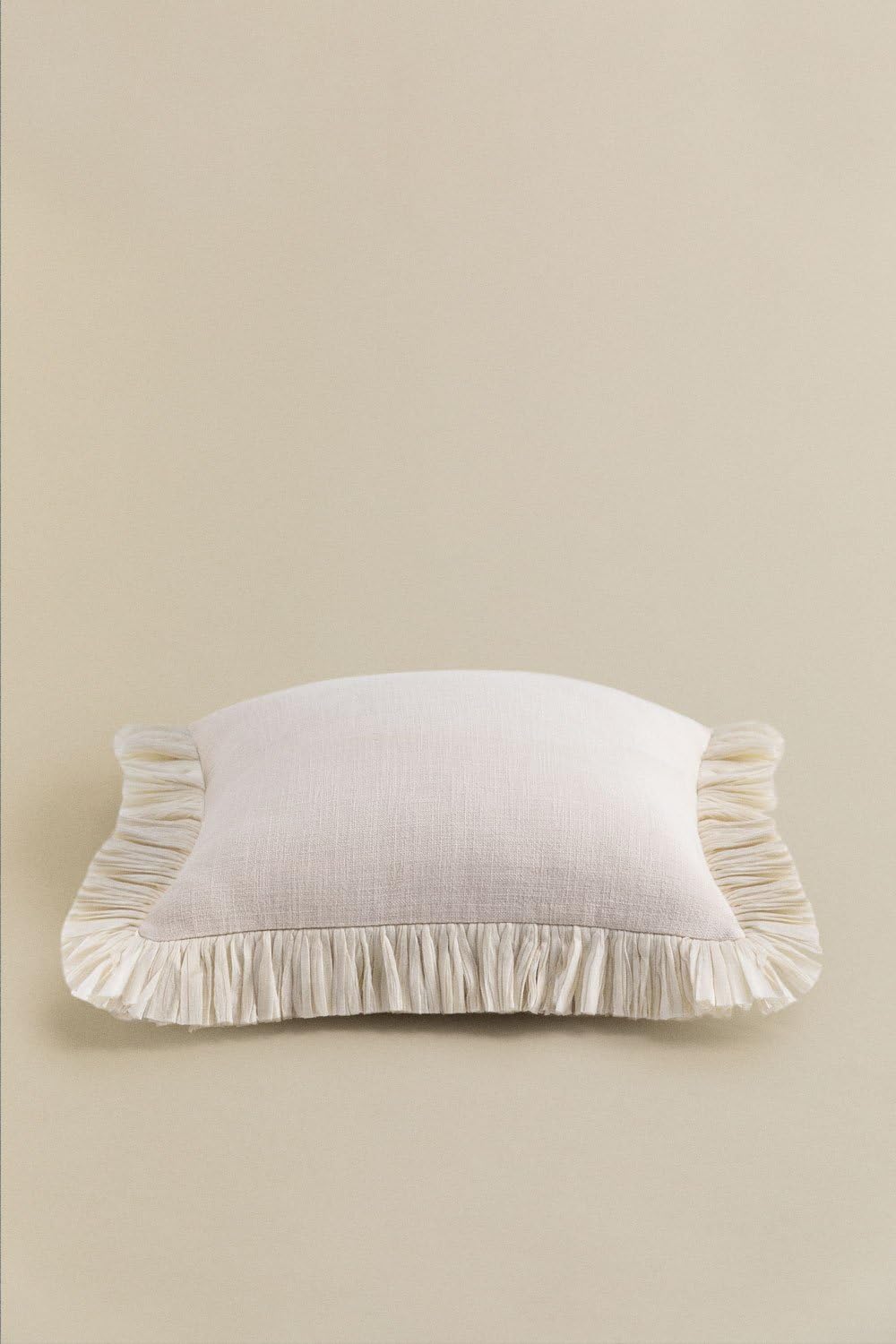 Sklum Zeiro cuscino quadrato 40x40 cm cotone sfrangiato