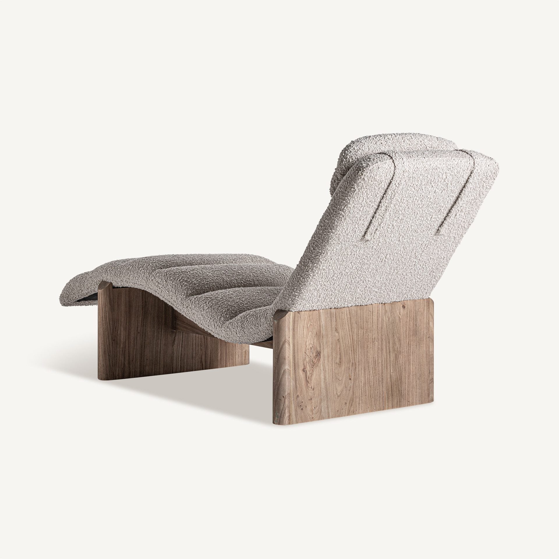 Bambua Jacquard Chaise Longue Bouclé Olmo