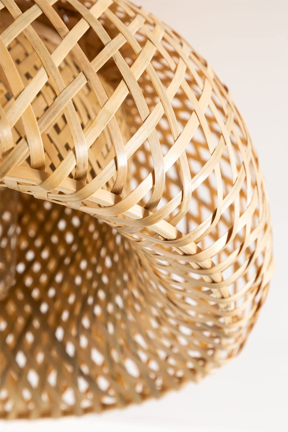 Sklum Taumper Lampada da Soffitto in Bambù Ø30 cm