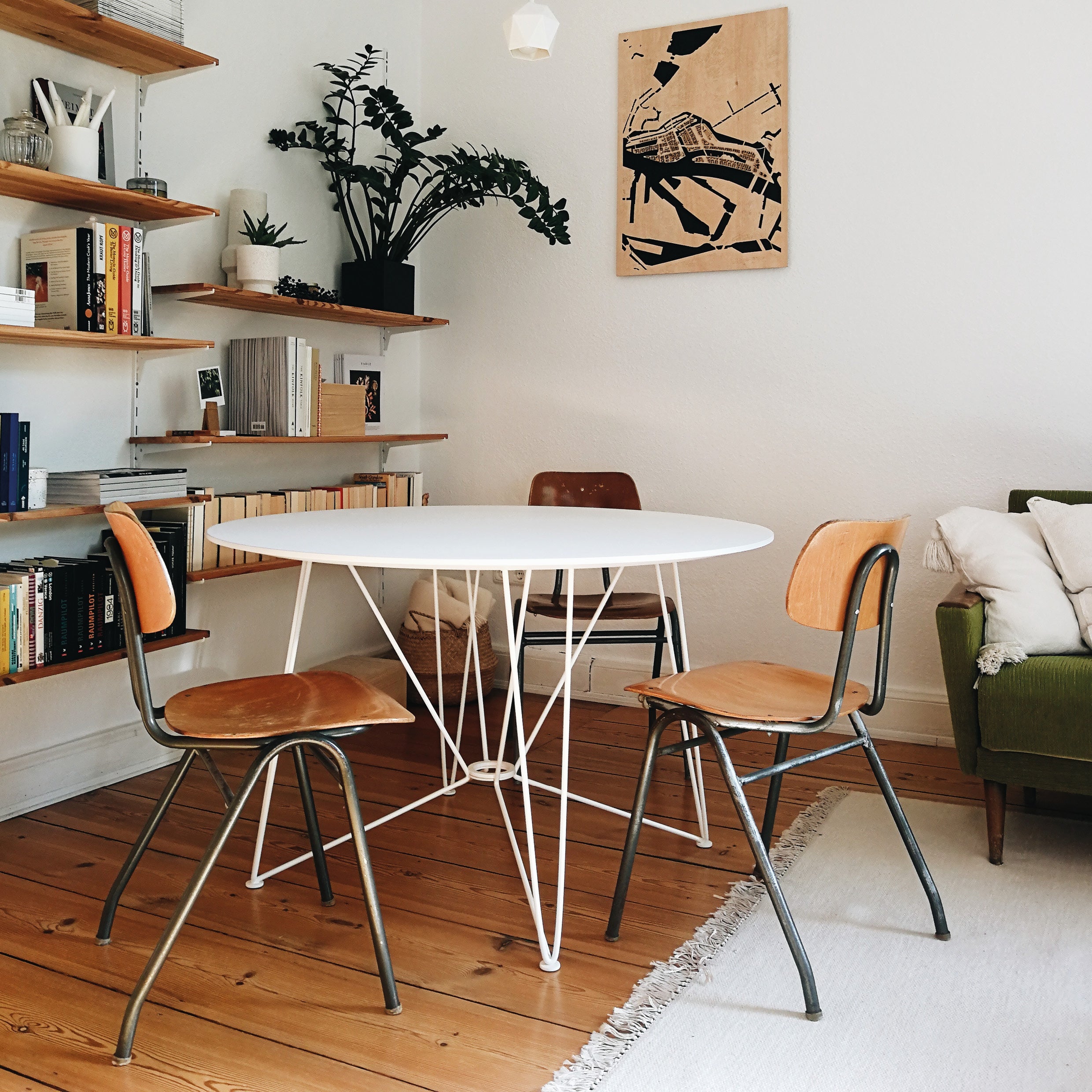 Acapulco Design Ring Table tavolo bianco 120 cm