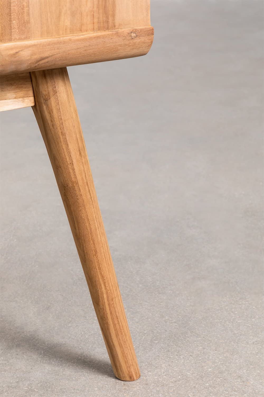 Sklum Menfis Comodino in Teak Naturale 45 cm