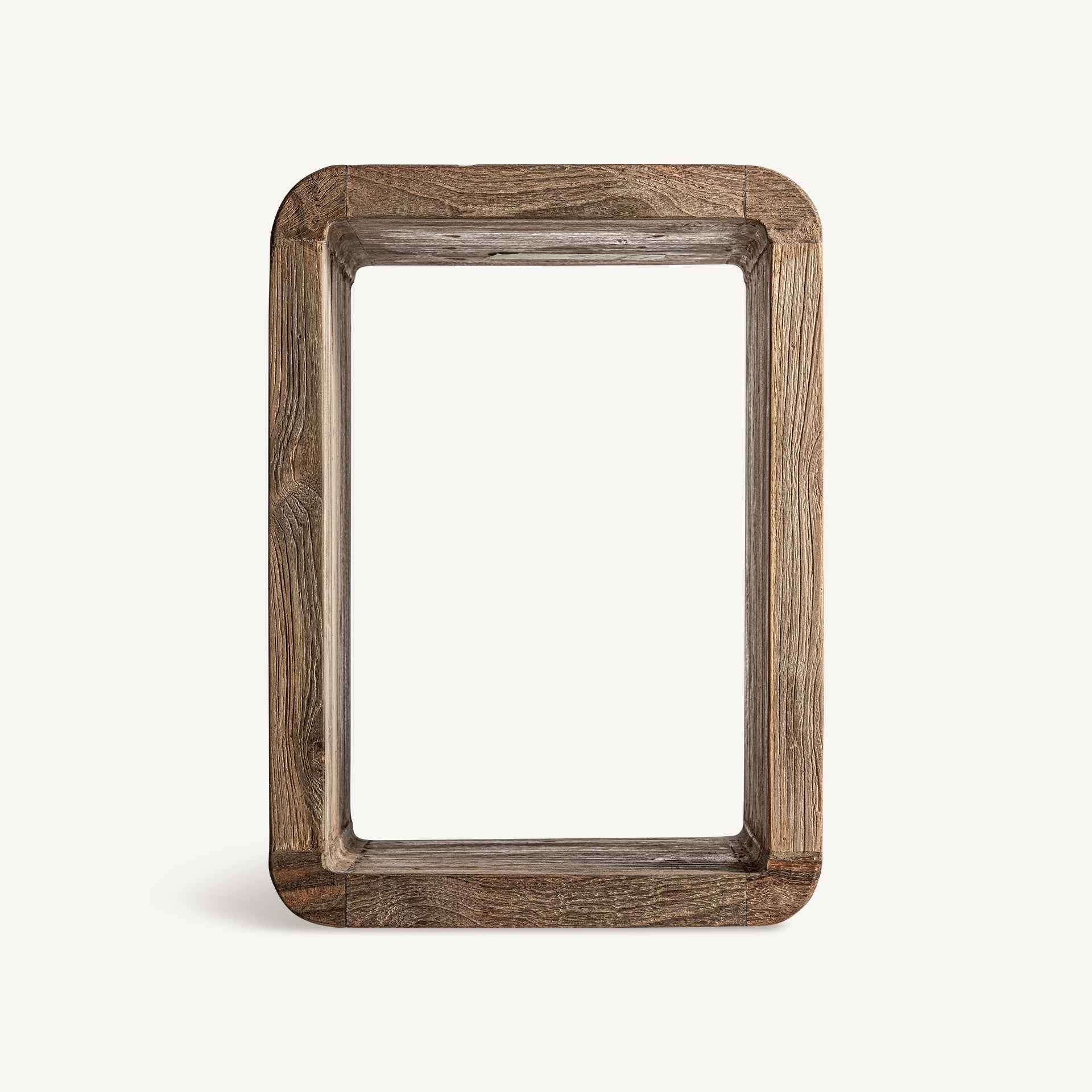 Bambua Corba Side Table tavolino teak riciclato