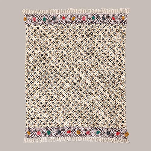 Sklum Tenesi coperta plaid in cotone 140x151 cm