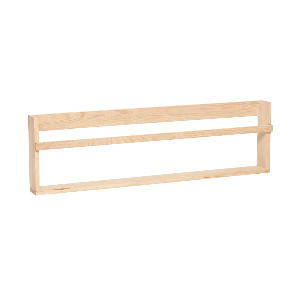 Bambua Display mensola a parete rovere naturale