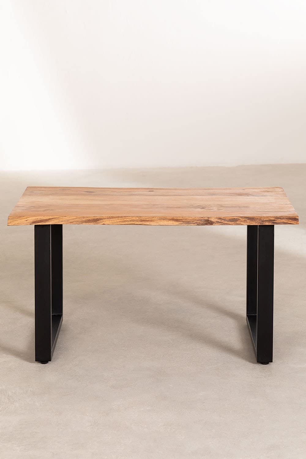 Sklum Sami tavolino caffè legno riciclato nero 90,5 cm