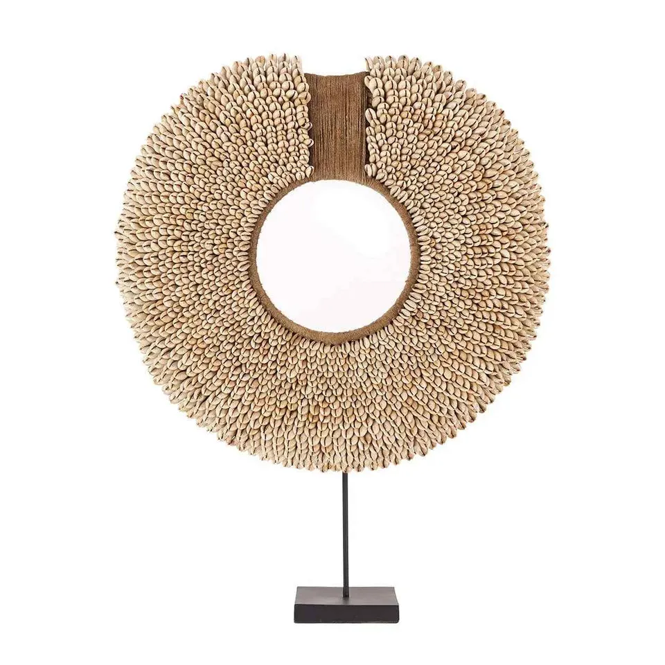 Bambua Shell Réunion decorazione conchiglie naturale supporto
