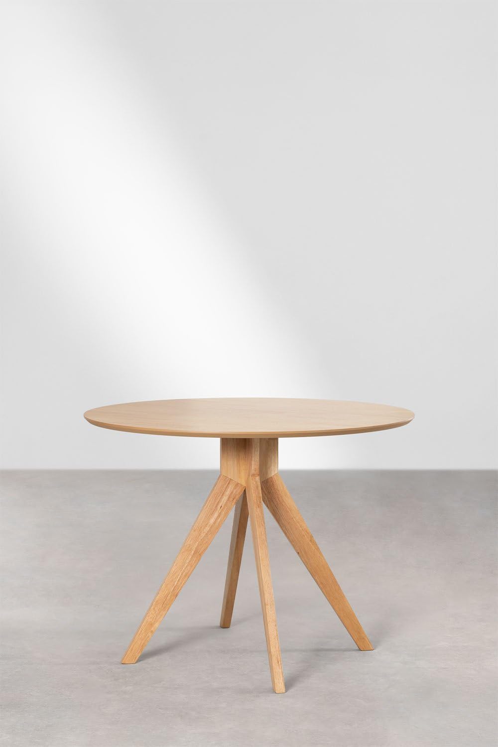 Sklum Sekiz Ø100 cm tavolo da pranzo rotondo legno 4 posti