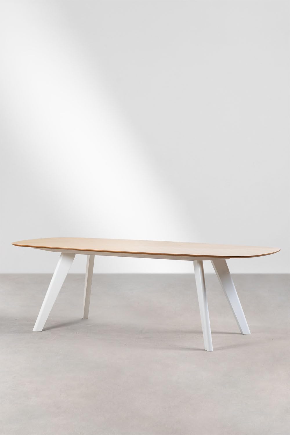 Sklum Onar Tavolo da Pranzo Rettangolare Bianco 240x100 cm