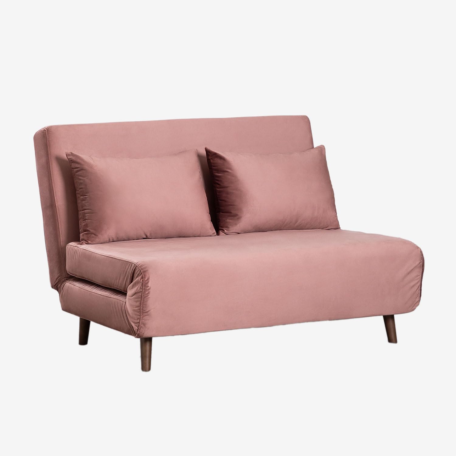 Sklum Elen divano letto 2 posti rosé velluto