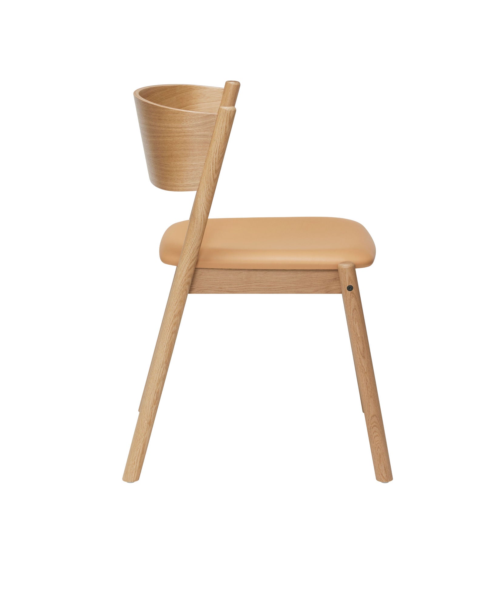 Bambua Oblique sedia pranzo rovere naturale